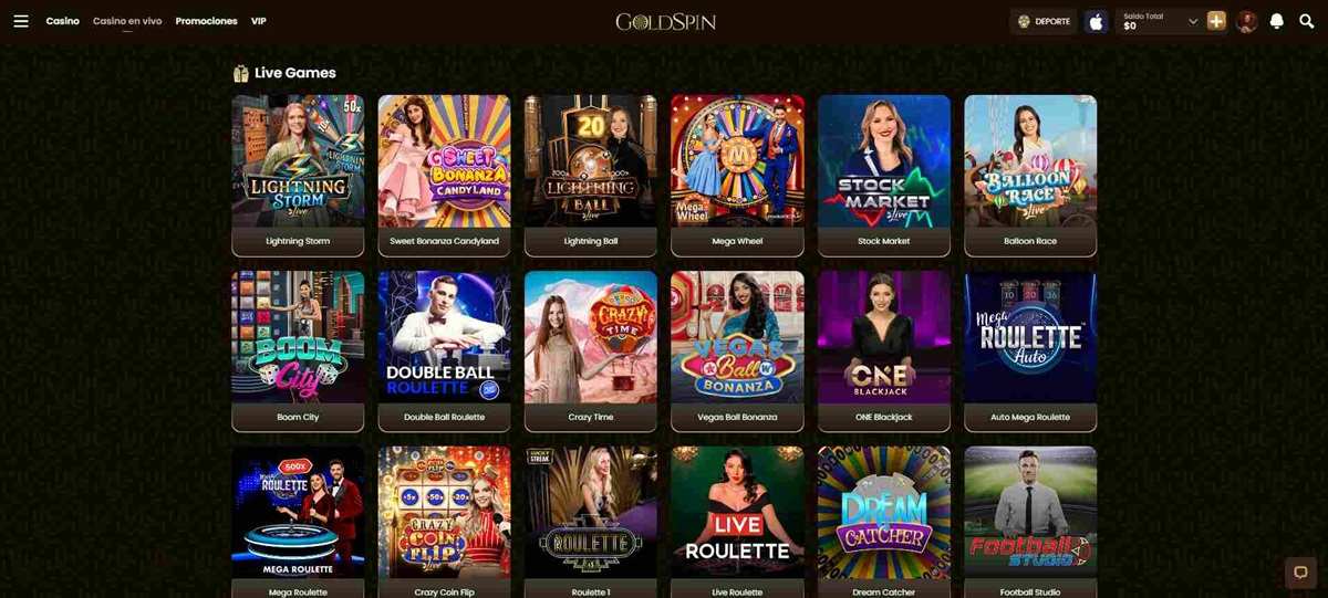 casino en vivo